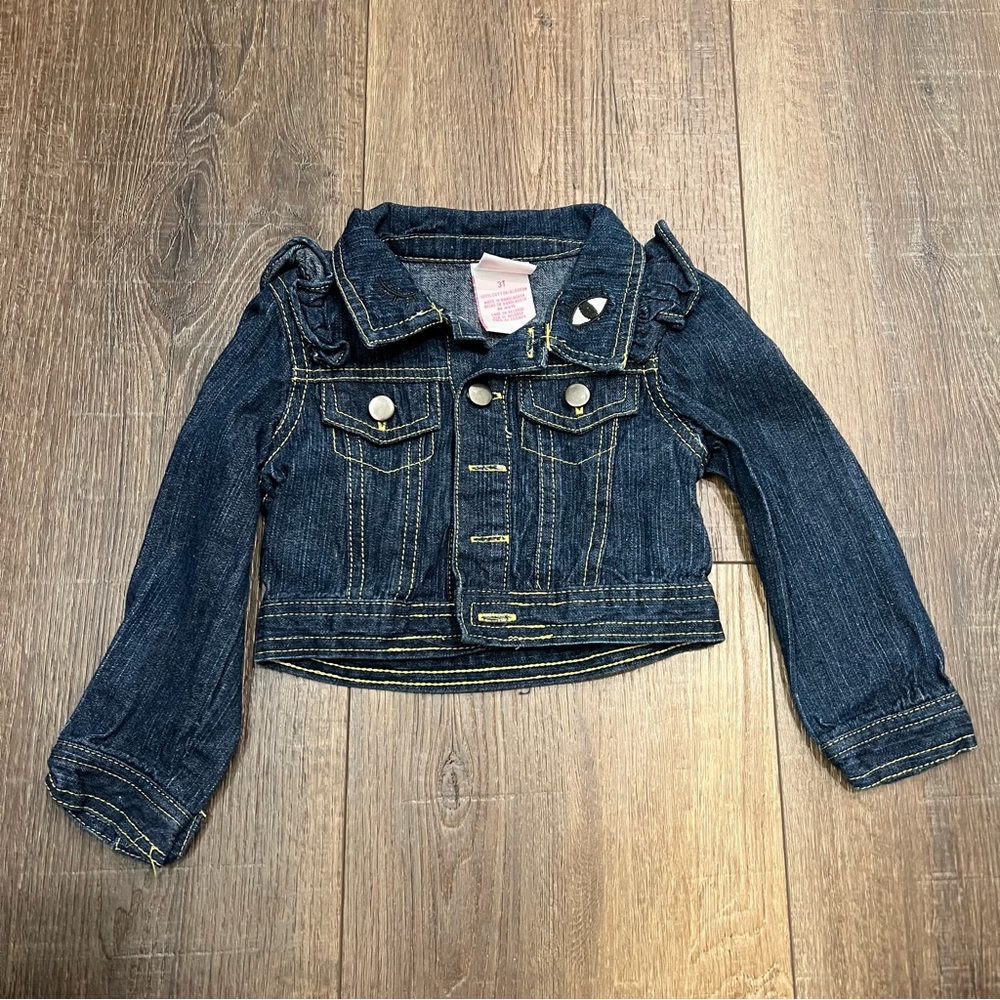 Nanette 3t girls cropped jean jacket
